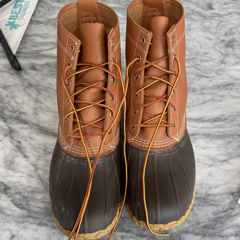 L.L. Bean Brown and Black Men's Boots